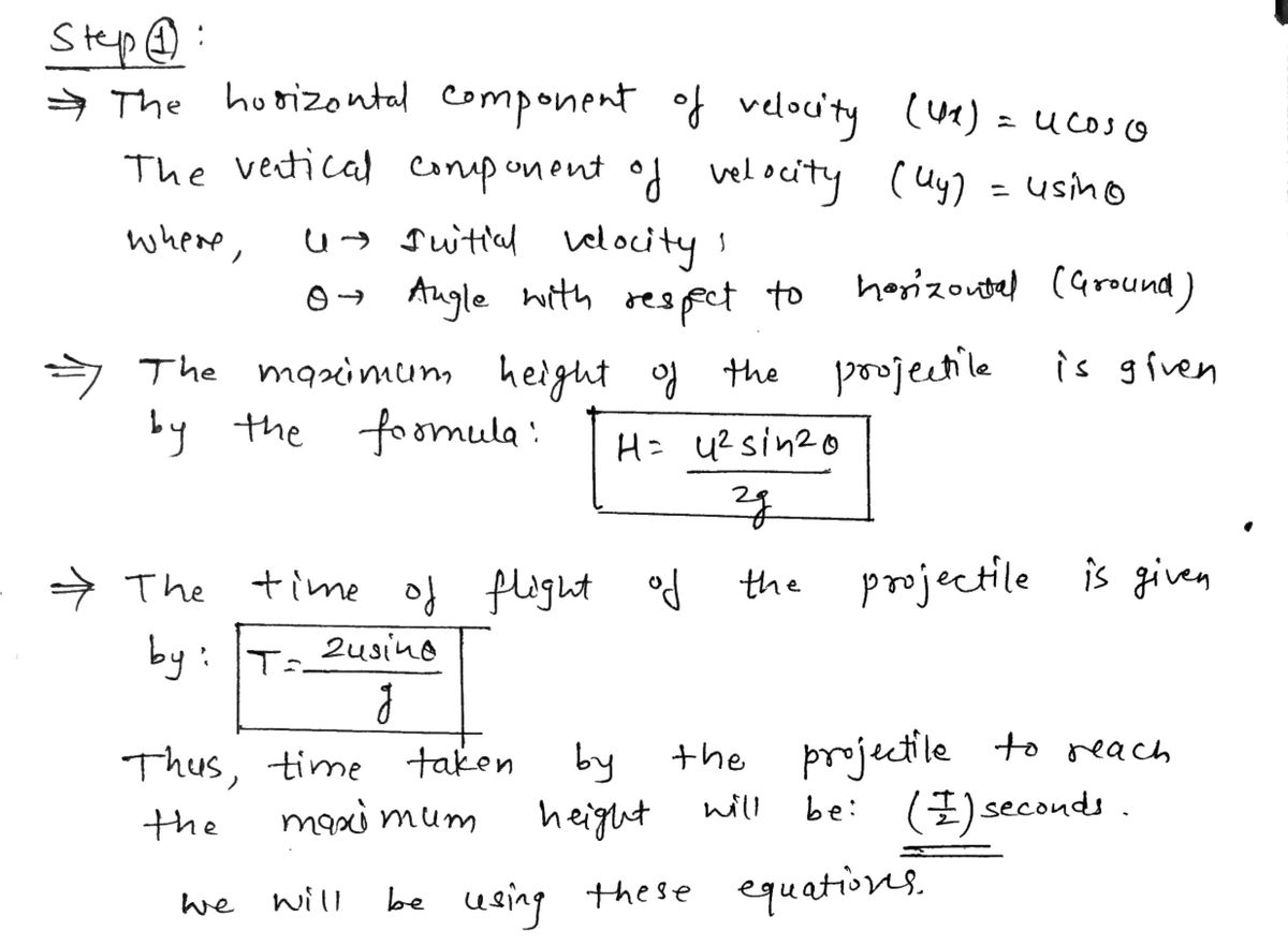 Physics homework question answer, step 1, image 1